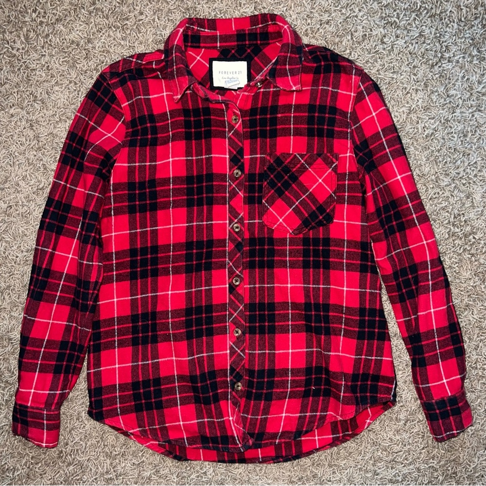 Womens Forever 21 Flannel